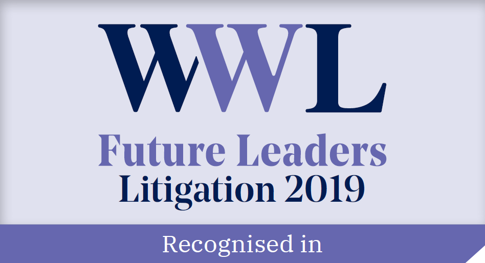 Recognition graphic from Who’s Who Legal 2019